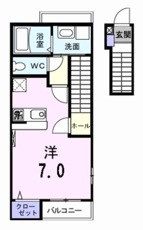 カリーノ・フィオーレの物件間取画像